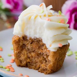 Keto Carrot cupcake